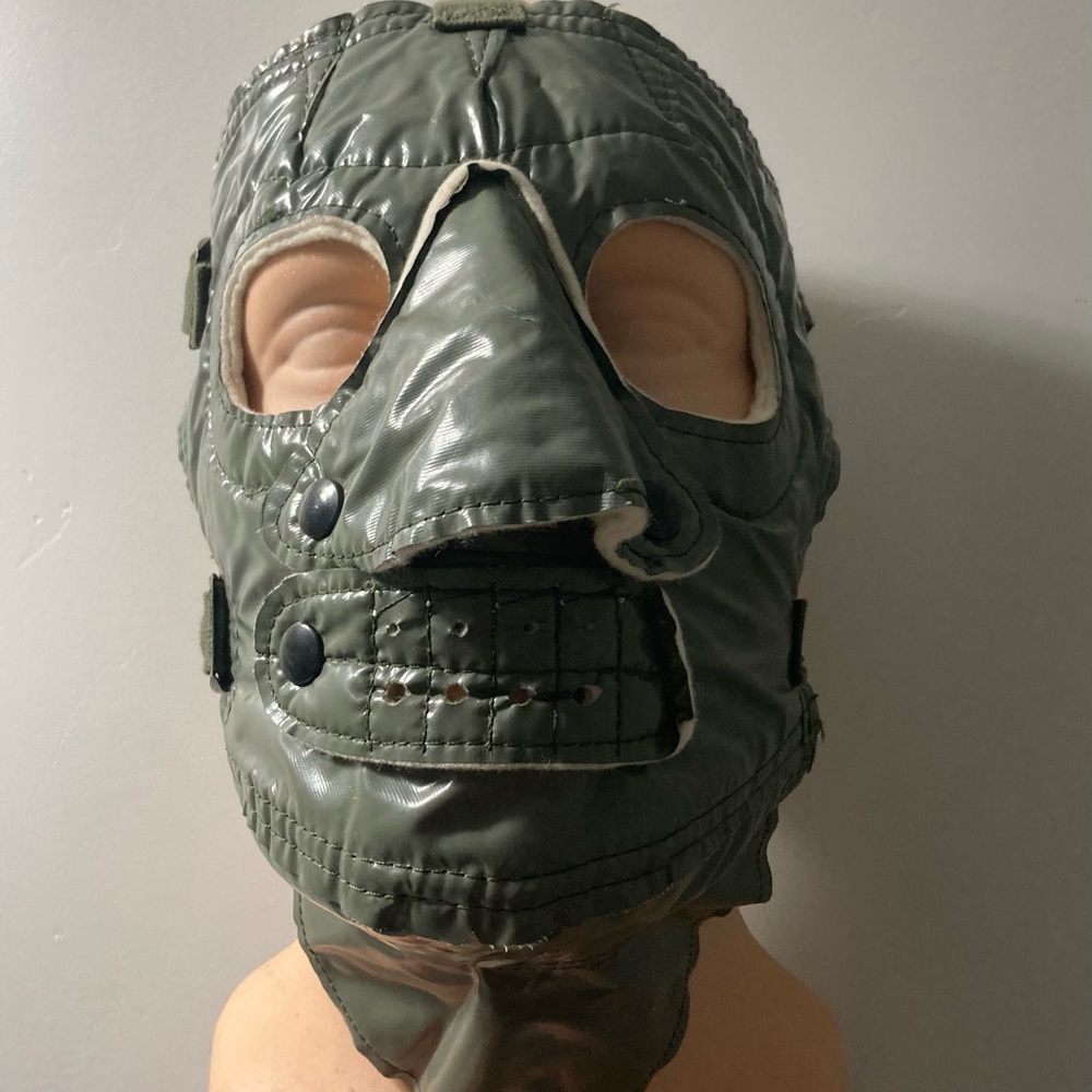 "The Riddler" Mask, Extreme Cold Weather Winter Face Mask Olive Green